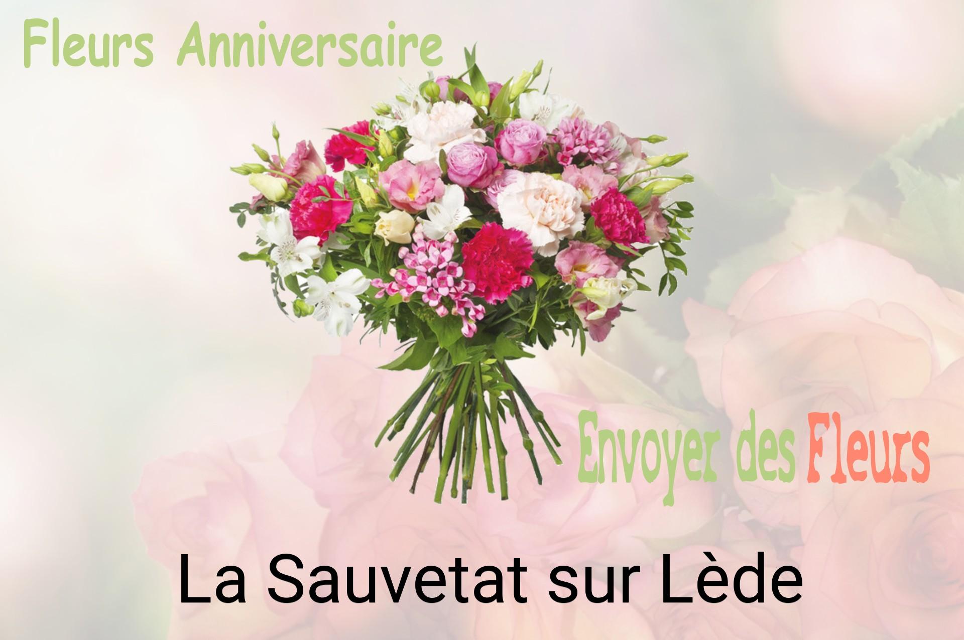 Bouquet de fleurs d’anniversaire livré à La Sauvetat-sur-Lède