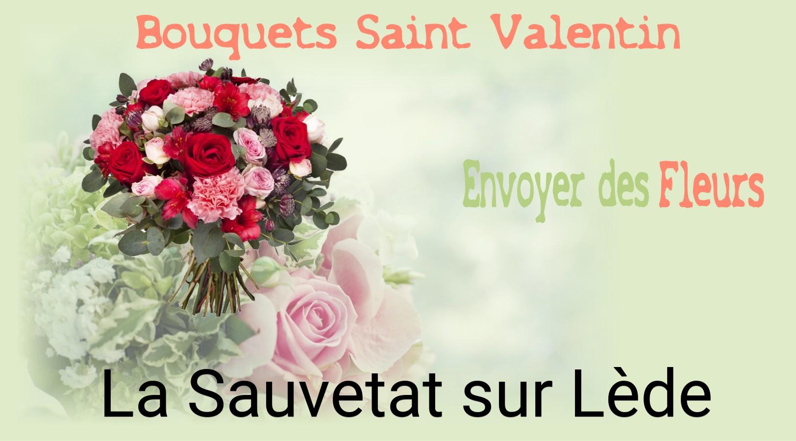 Roses de Saint-Valentin livrées à La Sauvetat-sur-Lède